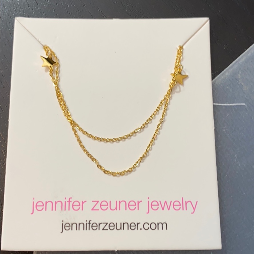 Jennifer Zeuner Star Double Necklace
